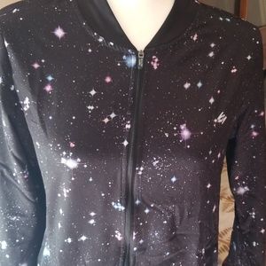 Nicole Miller Galaxy Print Jacket